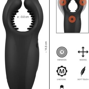 NanoWave Pro Electrotherapy Massager, Multi-Mode Therapy Device, USB Charging, Waterproof, Cordless Design
